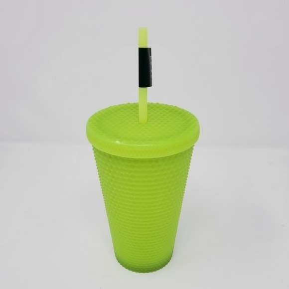 STARBUCKS NWT GLOW IN THE DARK GREEN 16 OZ TUMBLER HALLOWEEN SPOOKY COFFEE - Picture 3 of 11